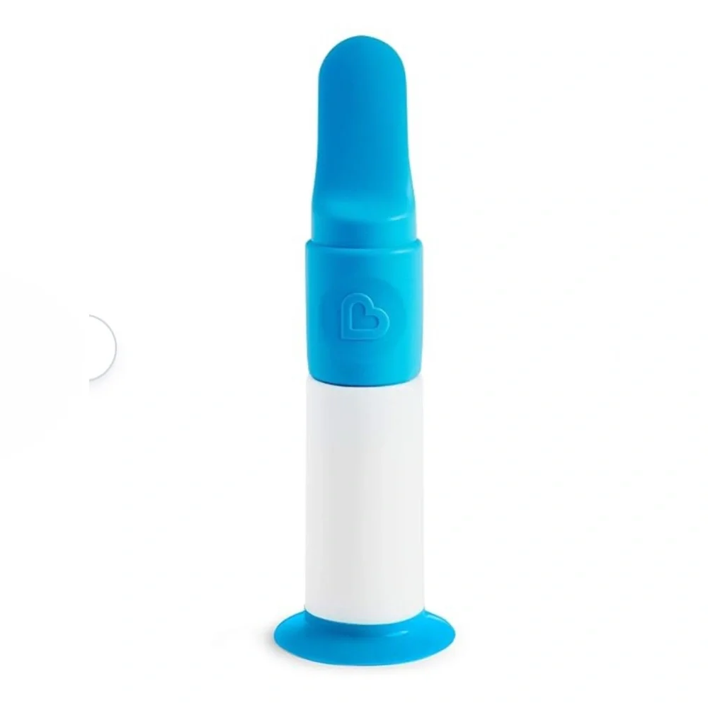 Munchkin Booty Brush Diaper Cream Applicator, Blue, NWOT